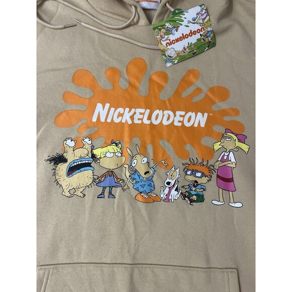Nickelodeon  Rugrats Unisex 90s Retro Cartoon Pullover Hoodie Large Vintage - Picture 5 of 16